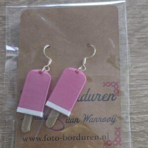 IJslolly's oorbellen hanger