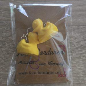 Eendjes oorbellen hanger